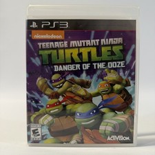 TMNT Danger of the Ooze PS3 Activision Action Platformer Video Game No Manual