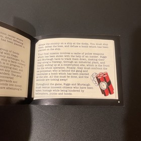 Lethal Weapon Nintendo NES Instruction Manual Only Booklet