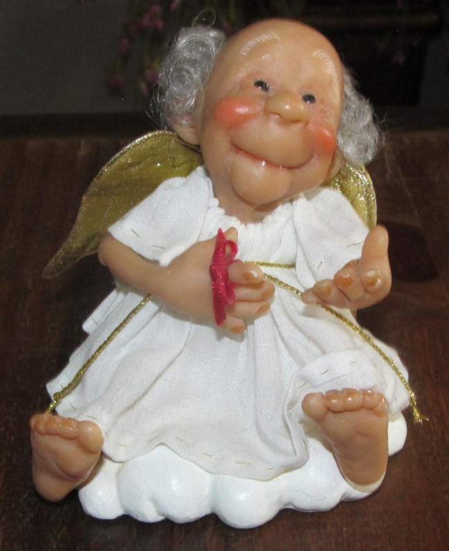 Richard Simmons Reminder Angels - Keep Romance Alive Resin Figurine Goebel