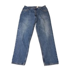 Vintage Levis 545 Jeans Mens 40x32 Light Wash Blue Denim Loose Fit USA 90s