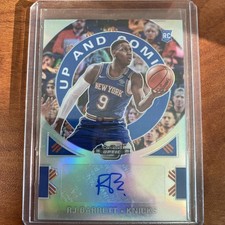 2019- Panini Up And Coming RJ Barrett New York Knicks  Auto /125 #UC-RJB