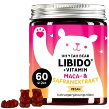 Bears with Benefits - Gummibärchen Maca - Energie & 60 stück (1er Pack)