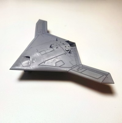 1/144/200 US Northrop Grumman X-47B Stealth Carrier UCAV finished model
