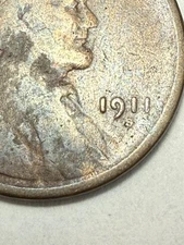 ** 1911-S LINCOLN CENT- VG  (FILL THAT TOUGH SPOT IN YOUR SET) PRICED CHEAPER **