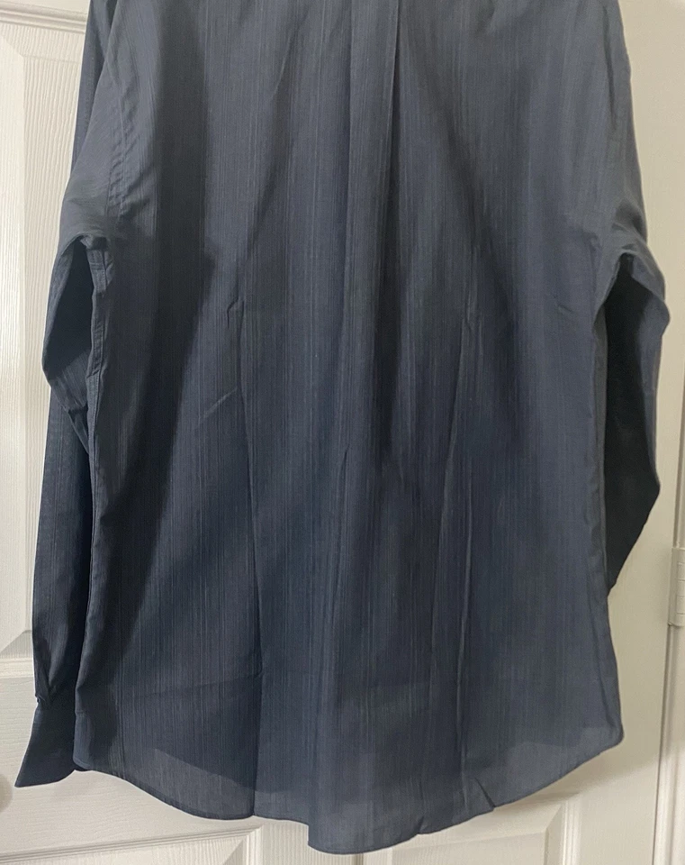 Camisa de vestir de lujo de manga larga Trussardi. Hecho en Italia. Hombre Talla 41/16 M/L Foto 4 de 4