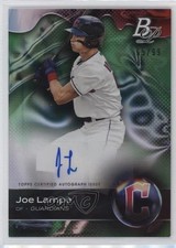 2023 Bowman Platinum Top Prospects Green Auto 65/99 Joe Lampe #TOP-50 Auto 0pe3
