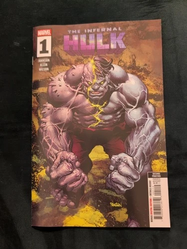 INFERNAL HULK #1 DAN PANOSIAN SECOND PRINTING VARIANT