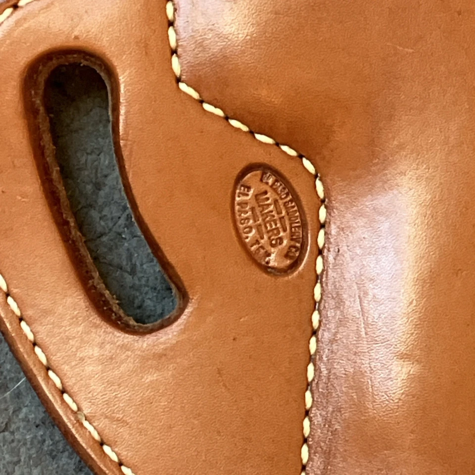 El Paso Saddlery Leather Holster Colt 1911 .45 Govt. Pistol RH, EDC CONCELMENT - Image 3 of 4