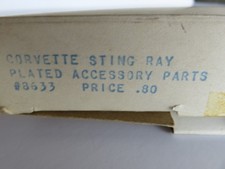 COX CORVETTE Sting Ray Plated accessory Parts #8633