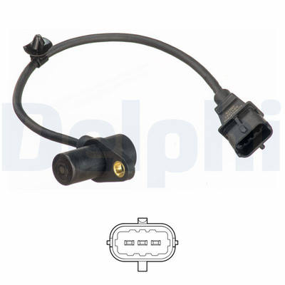 DELPHI KURBELWELLEN SENSOR OT IMPULSGEBER für HYUNDAI KIA 4018858