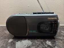 AIWA RM-P3W Radio Cassette Recorder Player Mini Boombox - For Parts/Repair