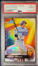 2025 Bowman Chrome - Meteoric Rise Shohei Ohtani Refractor PSA 10
