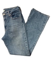 Levi's 725 High Rise Bootcut Denim Jeans Blue Regular Fit