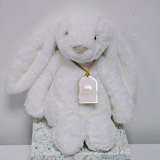 *BNWT* Jellycat Bashful Luxe Bunny Luna Medium White Bunny