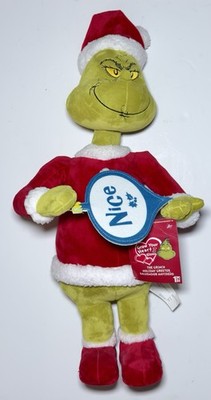 Dr. Seuss Grinch Christmas Indoor Holiday Greeter Naughty & Nice Sign 19''