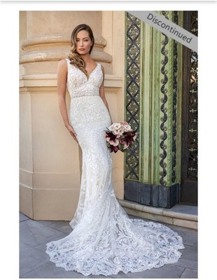 IVORY WEDDING DRESS JASMINE Size 12. New with Tags FIT FLARE Wedding Dress