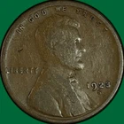 1923-S Lincoln Wheat Cent Very Good VG Coin #34309