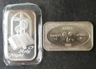 Two 1oz Silver Bars