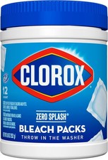 Clorox Control Bleach Packs Regular Laundry Packs 12 Count