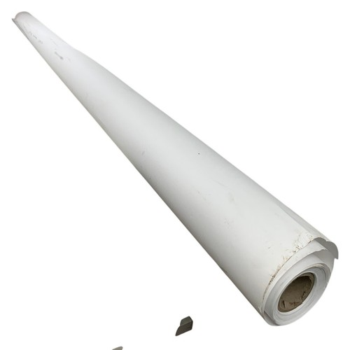 141" Roll of White Screen Paper for Videos Podcasts Studio Backdrop