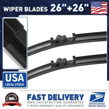 Set Of 26"+26" Wiper Blades OEM Replacement For Mercedes-Benz CL500 CL550 CL600