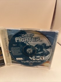 Deep Fighter BRAND NEW FACTORY SEALED! RARE Sega Dreamcast 2 DISC SIM SHOOTER!