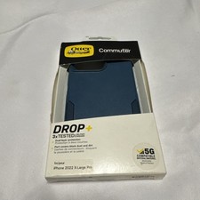 OtterBox Commuter Series Hard Shell Case for Apple iPhone 14 Pro Max Blue