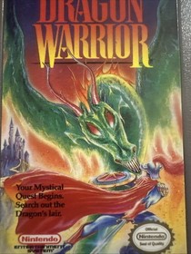 Dragon Warrior (Nintendo NES, 1989) Authentic Cartridge Only Tested & Works