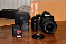 Nikon D3200 24.2MP DSLR Camera Kit w/ AF-S DX ED VR G 18-55mm , SC 4034