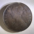 1872 Newfoundland Canada One Cent Penny - Copper Large Cent - 223 — photo 2