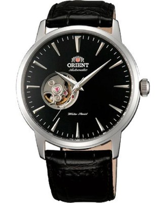 ORIENT Men Analog Automatic Casual Watch Classic Dress Black Dial Waterproof Rou