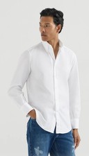 Brunello Cucinelli Mens Dress Shirt, Medium, 15.5 neck, 30/31 sleeve. Never worn