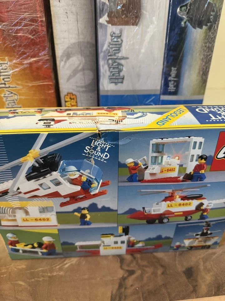 LEGO Set 6482 Light & Sound Rescue Helicopter NEU/SEALED 1989 RAR! - Bild 3 von 4