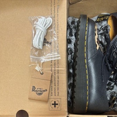 Dr.Martens x Stussy Bailey Leopard Boots US6 24cm Limited Rare