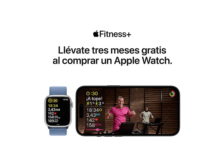 Apple Watch Series 9 (2023), GPS+CELL, 41 mm,  - Imagen 3 de 4