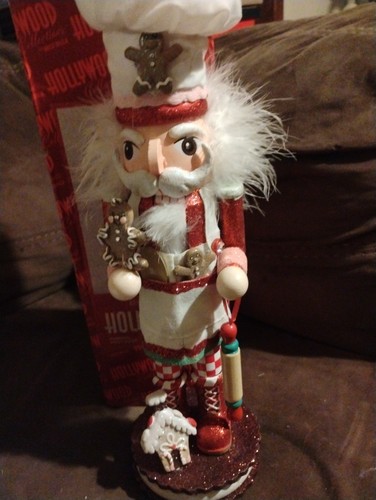 Kurt Adler Hollywood Collection Gingerbread Chef Nutcracker | eBay