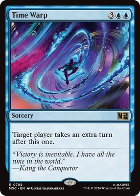 x1 Time Warp R MTG Commander: Marvel Super Heroes M/NM, English