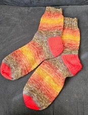 Woolly handmade socks
