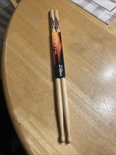 Zildjian Select Hickory 5AWN Wood Tip Drum Sticks