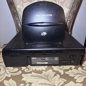 SEGA Saturn MK 8000 Console Only (1 Broken Hinge)Still Opens No Cables