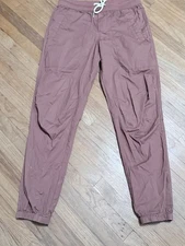 Vuori Ripstop Womens Med Pants Joggers Size Medium  Drawstring Outdoor Active