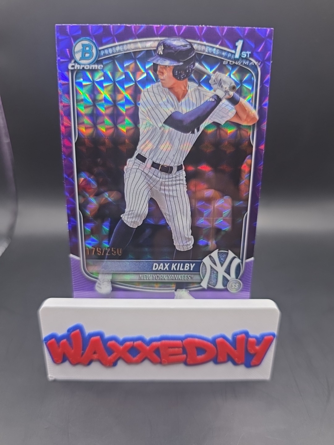 2025 Bowman Draft - Chrome Dax Kilby #BDC-146 Purple Geometric /250 (RC)