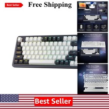 High-Performance 81 Keys Bluetooth RGB Gaming Keyboard - Noise-Dampened Design