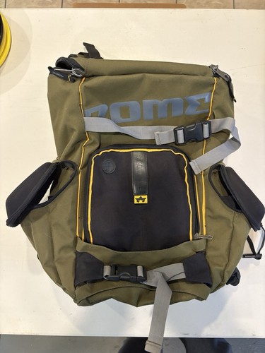 Rome SDS Snowboard Bag Backpack Army Green Hiking Backcountry Straps