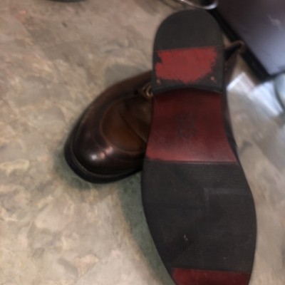 GUCCI Brixton Horsebit Brown Leather Web Loafers 9.5/ 10 US 