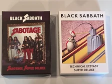 BLACK SABBATH Sabotage Technical Ecstasy Super Deluxe CD Box Set