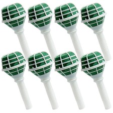 Foam Floral Handle Bouquet Holder 8 Pcs Wedding Flower Arrangement Supply White