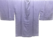 7720640: JAPANESE KIMONO / MICHIYUKI COAT / SILK / WOVEN FLORAL CREST