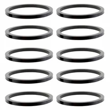 Origin8 Alloy Headset Spacers 1in x 2mm Spacer Black