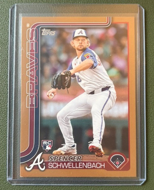 2025 Topps Series 1 - Spencer Schwellenbach #103 Gold /2025 (RC)